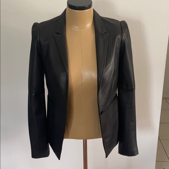 Elizabeth and James Jackets & Blazers - Elizabeth and James Featherweight Leather Blazer
